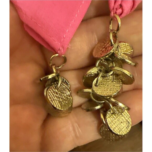 Lilly Pulitzer Lindamarie Caftan Dress Womens S/M Pink Elephantino Tropical - Picture 13 of 15